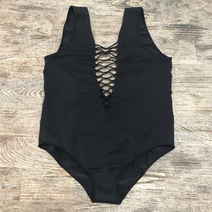 🛍 3/$45 La Senza Black Body Suit